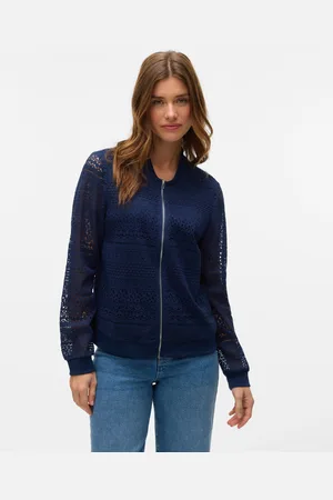 VERO MODA Bomberjacke »VMHONEY LACE BOMBER JACKET WVN GA«