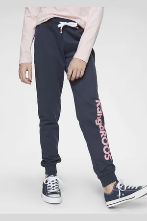 KangaROOS Sweathose, mit Glitzerdruck am Bein