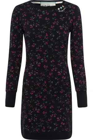 Ragwear Sweatkleid »MENITA O«, im Mille-Fleur All Over-Print