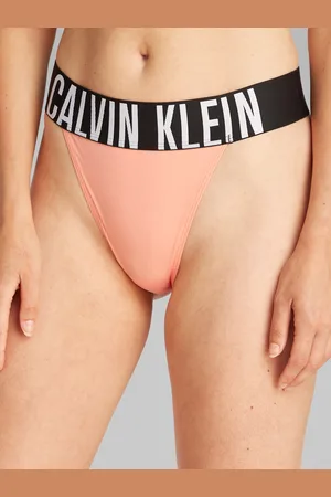 Calvin Klein String »HIGH LEG THONG«, mit großem Logo