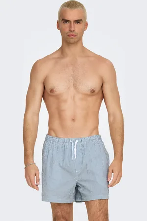 Only & Sons Badehose »ONSTED STRIPE SEERSUCKER SWIM NOOS«