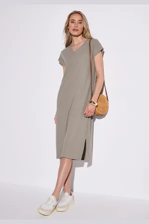 Street one Midikleid, mit Rippstruktur