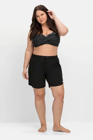 Sheego Badehose »Badehose mit Bindeband, seitlich abgerundet«, mit Bindeband, seitlich abgerundet