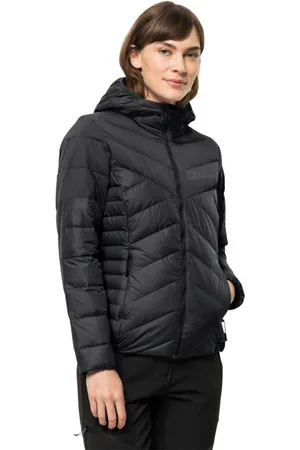 Jack Wolfskin Daunenjacke »TUNDRA DOWN HOODY W«, mit Kapuze, Atmungsaktiv & Wärmend & Wasserabweisend