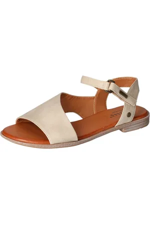 Mustang Sandale, Sommerschuh, Sandalette, Riemchensandale in asymmetrischer Form