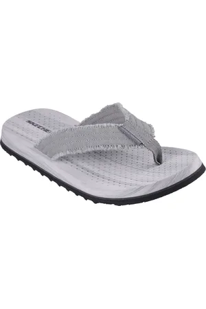 Skechers Zehentrenner »TANTRIC-FRITZ«, Sommerschuh, Schlappen, Poolslides, Badeschuh, mit weichem Zehensteg