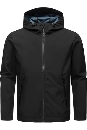 Ragwear Softshelljacke »Softshelljacke Shellwie«, mit Kapuze, Wasserdichte Herren Übergangsjacke mit Kapuze