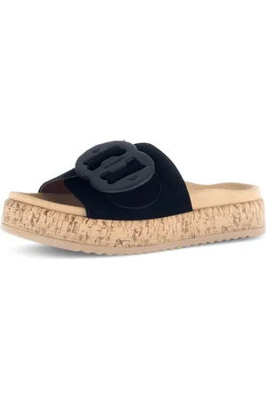 Gabor Pantolette, Plateau, Sommerschuh, Bequemschuh, Best Fitting für gute Passform