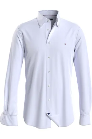 Tommy Hilfiger Businesshemd »CL KNITTED PIQUE SOLID RF SHIRT«