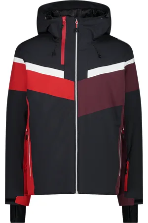 CMP Skijacke »33W0827-L931 MAN JACKET FIX HOOD PETROL«, mit Kapuze