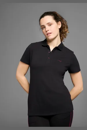 KangaROOS Poloshirt, Kurzarm, unifarben, Polokragen, aus Baumwolle