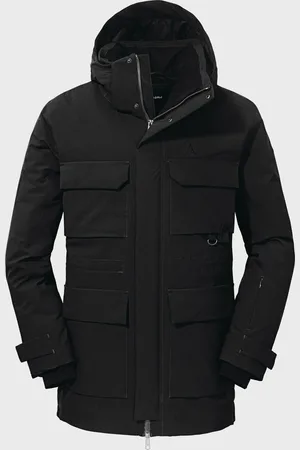 Schöffel Langjacke »Down Parka Ridgeland M«, mit Kapuze