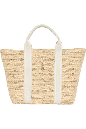 Tommy Hilfiger Tragetasche »TH SPRING LOGO TOTE«, Damen Henkeltasche, Strandtasche, Shopper mit TH-Emblem