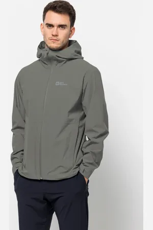 Jack Wolfskin Outdoorjacke »PACK & GO SHELL M«, mit Kapuze