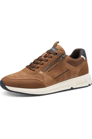 Marco Tozzi Keilsneaker, Freizeitschuh, Halbschuh, Schnürschuh mit praktischem Reißverschluss