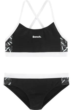 Bench Bustier-Bikini, mit geometrische bedruckten Einsätzen