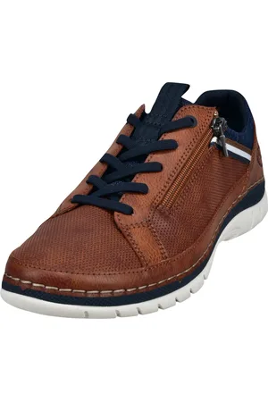 Bugatti Slip-On Sneaker, Freizeitschuh, Halbschuh, Slipper mit Kontrast-Rahmennaht