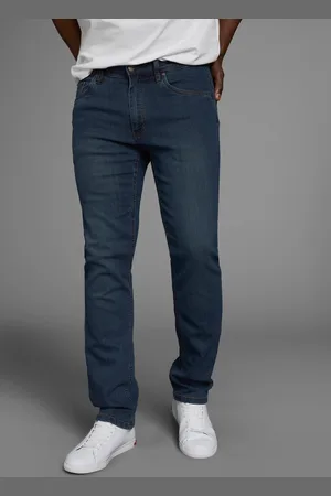 ARIZONA Straight-Jeans, gerade Beinform, dezente Used-Waschung, niedrige Leibhöhe