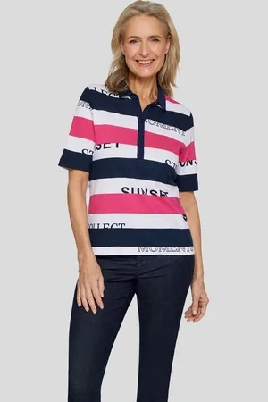 Rabe Poloshirt, mit Colorblocking