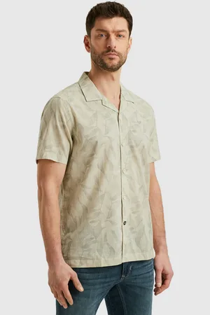 PME Legend™ Kurzarmhemd »Short Sleeve Shirt Print On Ctn Slub«, mit floralem Muster