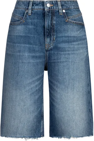 HUGO BOSS Shorts »C_DENIM JORTS«, mit Logostickerei hinten
