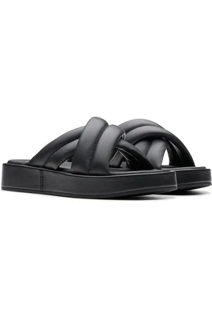 Clarks Hausschuh »Alda Glide«, Slides, Schlappen mit gepolsterter Bandage