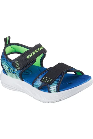 Skechers Sandale »MICROSPEC-SPLASH«, leichte Sandale mit Klettverschluss, Größenschablone zum Download