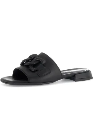 Gabor Pantolette »YORK«, Blockabsatz, Sommerschuh, Komfortschuh mit Weite G (=weit)