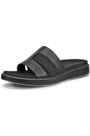 Ecco Pantolette » FLOWT W«, Sommerschuh, Hausschuh, Freizeitschuh, Keilabsatz, zum Schlupfen