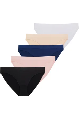 Dorina Slip »Rosanne«, (5er Pack), mit flacher Naht-Verarbeitung