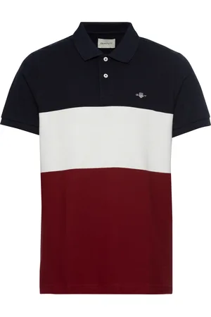 GANT Poloshirt »BLOCK STRIPE KA RUGGER«, dreiteiliger Farbmix für modernen Look
