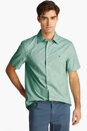 Tommy Hilfiger Kurzarmhemd »FLEX POPLIN RETRO STP SS SHIRT«
