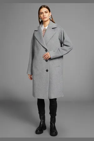Daniel Hechter Wollmantel, in asymmetrischer Oversize-Form