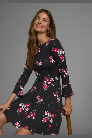 Laura Scott Jerseykleid, festliche Anlässe, langes Kleid, elegant, aus Viskosemischung