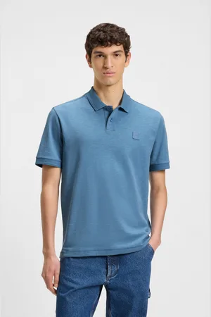 HUGO BOSS Poloshirt »Pe_linenlogo«, mit Polokragen