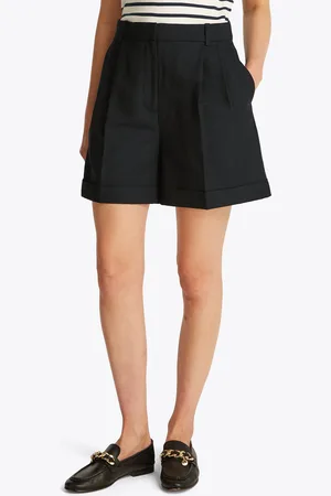 Tommy Hilfiger Shorts »LINEN MIX PLEATED SHORT«, mit Falten,kühlendes Premium Leinen