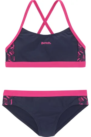 Bench Bustier-Bikini, mit geometrische bedruckten Einsätzen