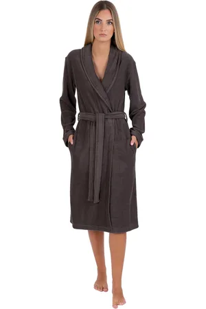 WeWo fashion Damenbademantel »4030«, (1 St.), leicht und weich