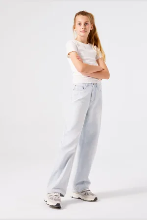 Garcia Straight-Jeans »Ilvy«, for Girls, mit weitem Bein
