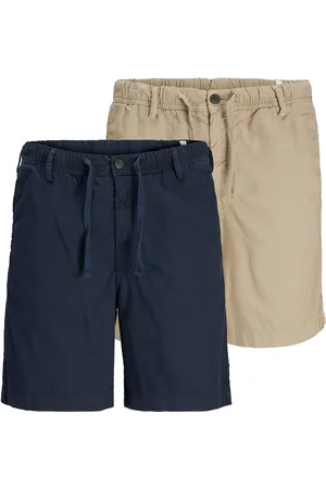 JACK & JONES Bermudas »Bermuda-Shorts JPSTJAIDEN CAMPAIGN HYBRID BONDI 2PK«