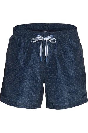 JOOP! Badeshorts »Diamond Cornflower«, Signature-Design, kleine Schlitze an den Beinen