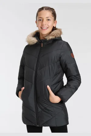 Roxy Steppjacke »SOME SAY - für Kinder«, mit Kapuze