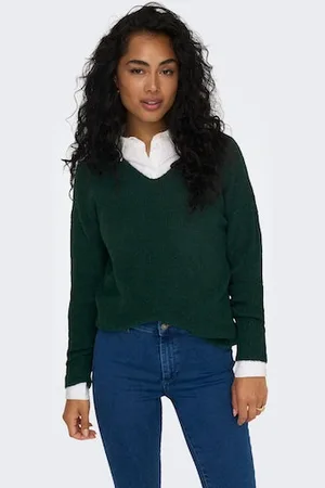 ONLY V-Ausschnitt-Pullover »ONLCAMILLA V-NECK L/S PULLOVER KNT NOOS«