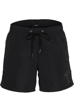 JOOP! Badeshorts »Solid«, Cornflower-Logo, kurze Seitenschlitze