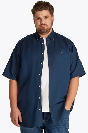 Tommy Hilfiger Kurzarmhemd »BT-LINEN BLEND SOLID«
