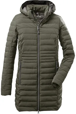 G.I.G.A. DX by killtec Parka »Bacarya«, Schmaler, wasserabweisender Damenparka mit abnehmbarer Kapuze