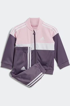 adidas Trainingsanzug »TIBERIO 3-STREIFEN COLORBLOCK SHINY KIDS«, (2 tlg.)