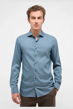 ETERNA Langarmhemd »SLIM FIT«, EASY IRON (bügelleicht)