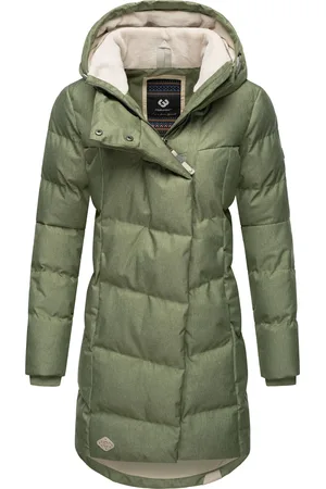 Ragwear Wintermantel »Wintermantel Pavla«, stylischer Winterparka mit Teddyfutter und Kapuze