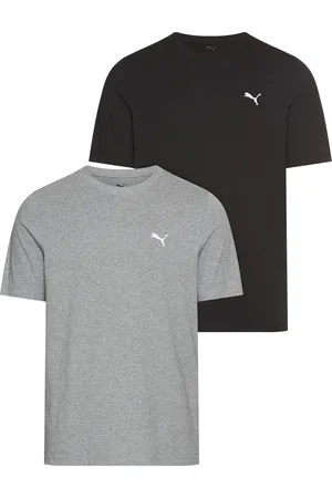 PUMA T-Shirt »ESS LOGO TEE MULTIPACK M«, Doppelpack, 2 Stück